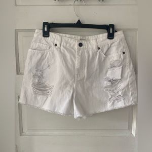 David Bitton White Shorts